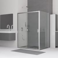 Душевой уголок RGW CL-48 (CL-14 + Z-050-1) прямоугольный  120*100*185 32094802-011 профиль Хром стекло Прозрачное 5 мм RGW