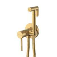 Гигиенический душ со смесителм  RELAX-DIF-BORO брашированное золото   Cezares