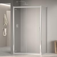 Душевой уголок RGW PA-76 (PA-016 + Z-050-2) прямоугольный  140* 90*195 35087649-11 профиль Хром стекло Прозрачное 6 мм RGW