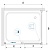Душевой уголок RGW PA-76 (PA-016 + Z-050-2) прямоугольный  160* 80*195 35087668-11 профиль Хром стекло Прозрачное 6 мм RGW